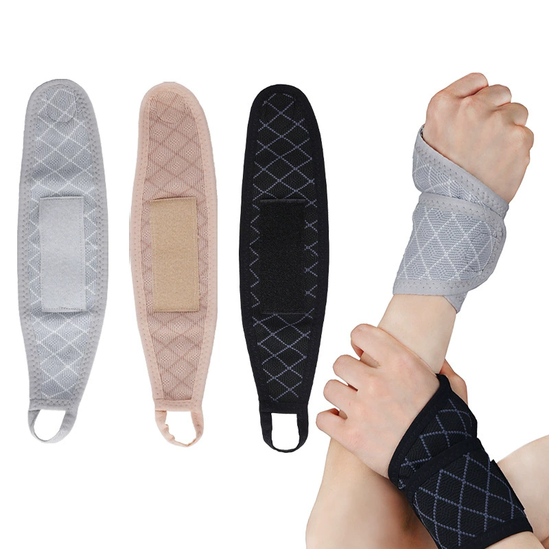 Открытый фитнес-защита для тяжелой атлетики запястья мягкая высокая пуля дышащая вязаная намотка фиксированная защита от давления