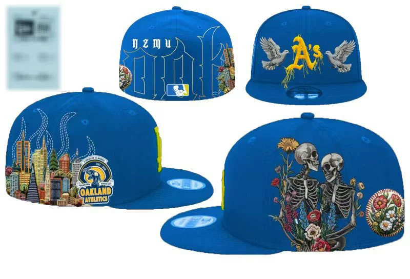 Baseball Cap MLB embroidered, sizes 7–7 5/8 (55.8–60.6 cm), multi-color options