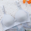 Supporting cotton wireless bra for breastfeeding, underwear for pregnant, wholesale, front lock