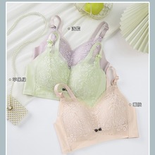 8663无侧骨哺乳文胸孕妇喂奶妈咪罩双侧开固定杯内衣女一件代发