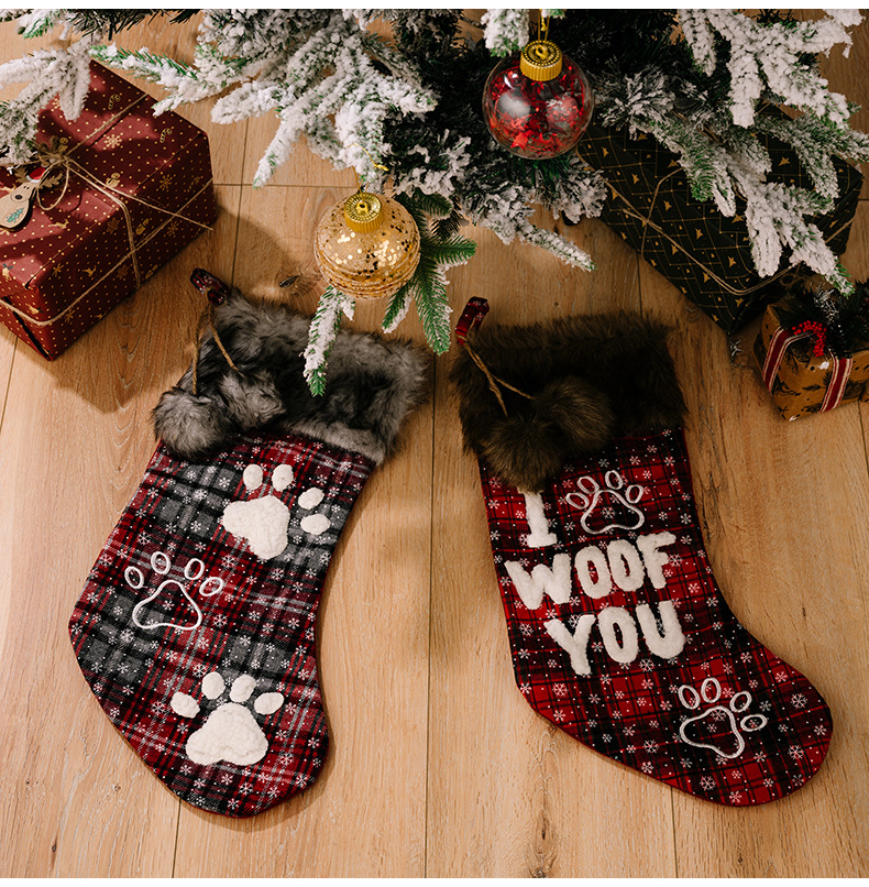 405g Weight Hanging Ornaments Event & Party Supplies Party Occasion Christmas Festival Christmas Casual Letter Footprint Party Hanging Ornaments Decorations Hanging Ornaments