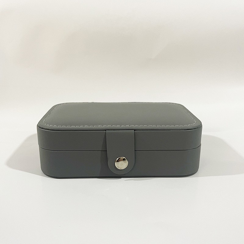Caja Organizadora de Joyas Antioxidante para Viaje de Cuero PU