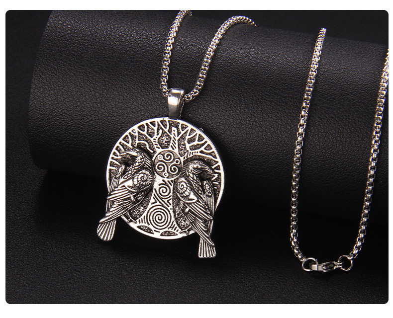 Fashion Eagle Stainless Steel Plating Pendant Necklace 1 Piece