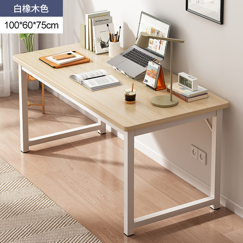 Escritorio de computadora sencillo para el hogar, escritorio de oficina minimalista y económico, escritorio para dormitorio, escritorio para habitación de alquiler, escritorio para escribir