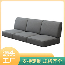QG4D沙发座垫海绵高密度实木红木中式沙发坐垫带靠背地台垫子
