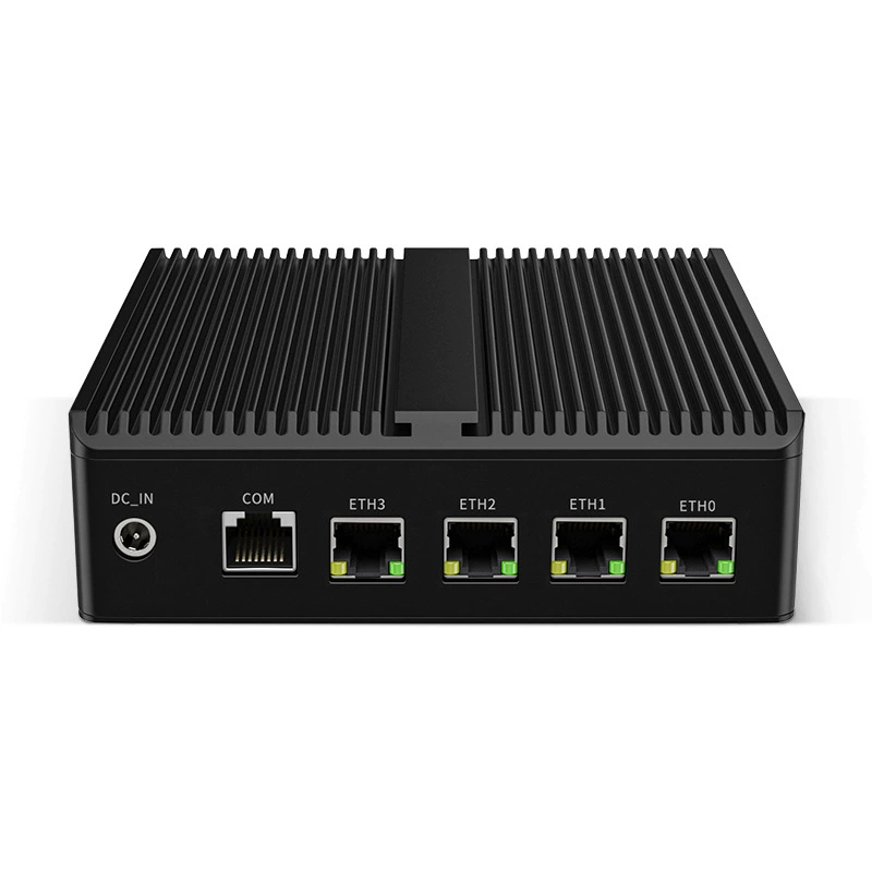 4 сетевой порт 4G 5G мягкий маршрутизатор N150 DDR5 с двумя дисплеями и последовательным портом J6412 Celeron NASOPS мини-хост