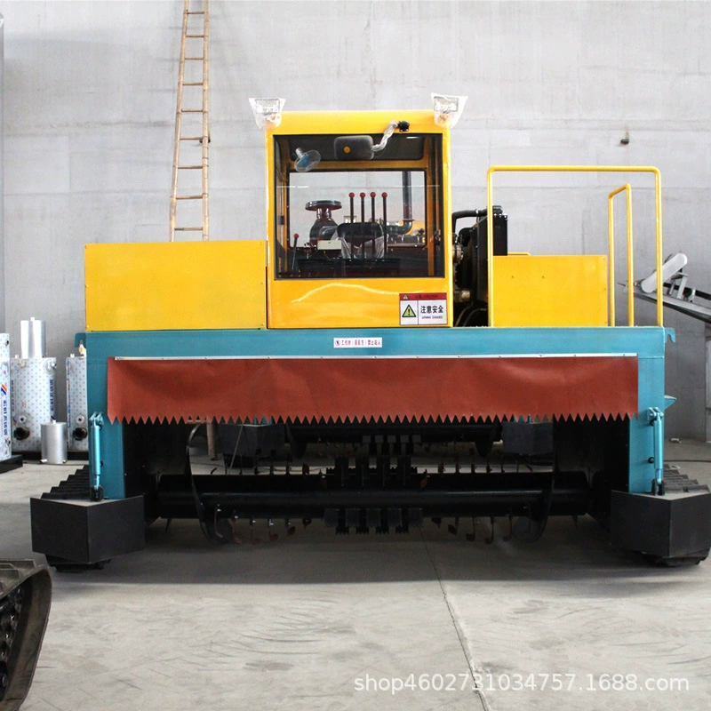 Производитель индивидуальных машины для поворота свай на гусеничном ходу, машины для поворота свай ходячего типа, крупномасштабного оборудования для ферментации органических удобрений, эффективного и экологически чистого.