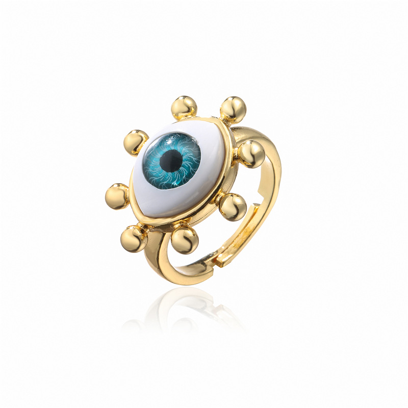 Bague Oeil De Diable En Trois Dimensions Fahsion display picture 5