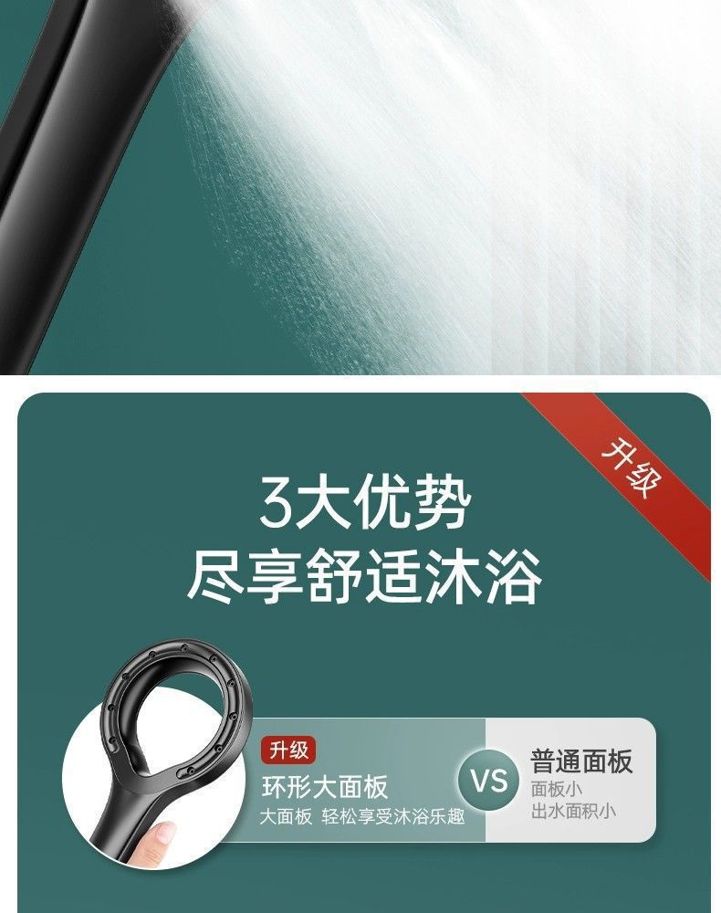 Circular hollowed-out shower head, pressurized household shower head, pressurized shower head, bathing shower, lotus pod flower drying head details Picture