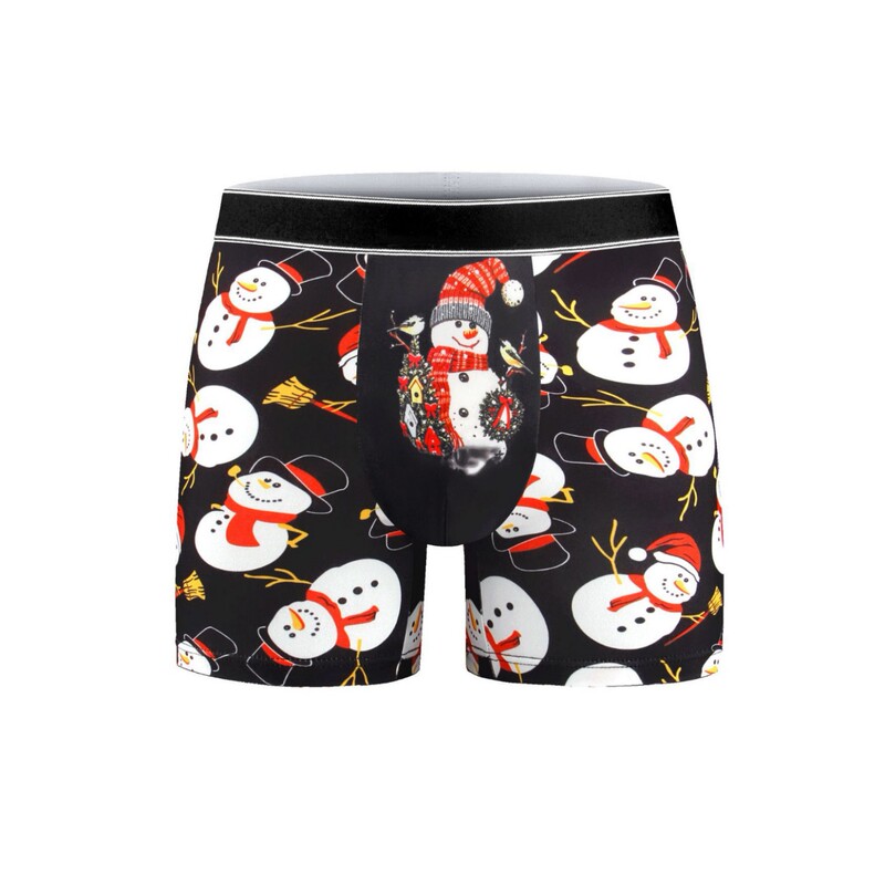 Amazon Cross-Border Direct Supply Popular Foreign Trade Men's Underwear European Size Christmas Boxer Briefs Youth Boxer Briefs Amazon Cross-Border Direct Supply Popular Foreign Trade Men's Underwear European Size Christmas Boxer Briefs Youth Boxer Briefs