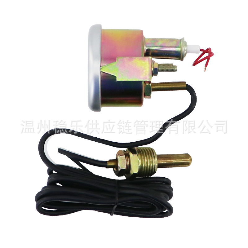 2''52Mm Pointer Water Temperature Meter Fat3 Car Modification Universal Dual Display Thermometer Stable Instrument