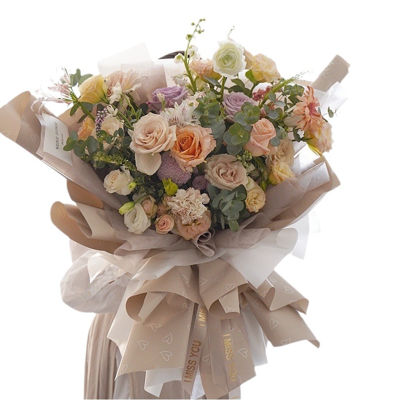 Cynthia amor flor papel de regalo impermeable paquete flor papel flor material de embalaje al por mayor