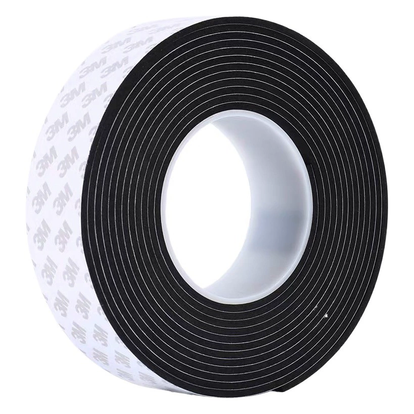 Черная самоклеящаяся лента из пенопласта eva, водонепроницаемая уплотнительная лента из пенопласта eva, прочная клейкая односторонняя клейкая лента из пенопласта