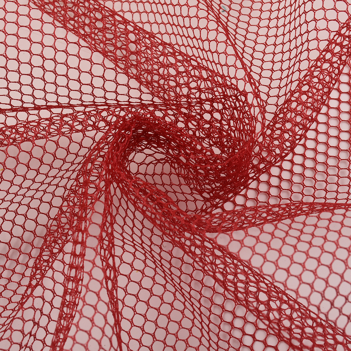 厂家直供涤纶六角网单层网眼布箱包手袋内衬洗衣袋单层网眼布网孔