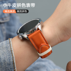 Huawei watch5gt6、Xiaomi s4、Samsung 6ウォッチに適しています。第一層の粒状レザー、カラーマッチングピンバックル、両面本革を使用しています。