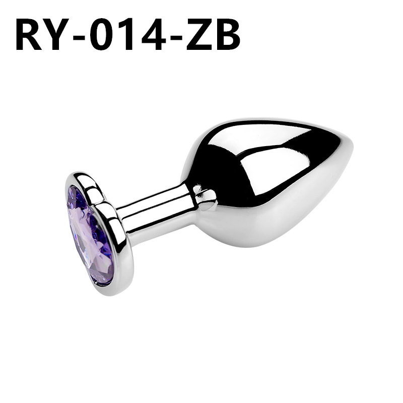 Corazón de metal plug anal back patio para usar artículos sexuales dilatadores coquetear al por mayor SM artículos sexuales para adultos