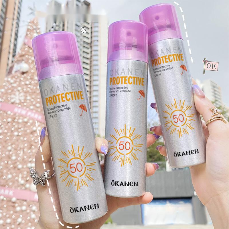 Ogaleni ceramide Crystal Protective isolation refreshing and moisturizing protective spray 150ml from manufacturers