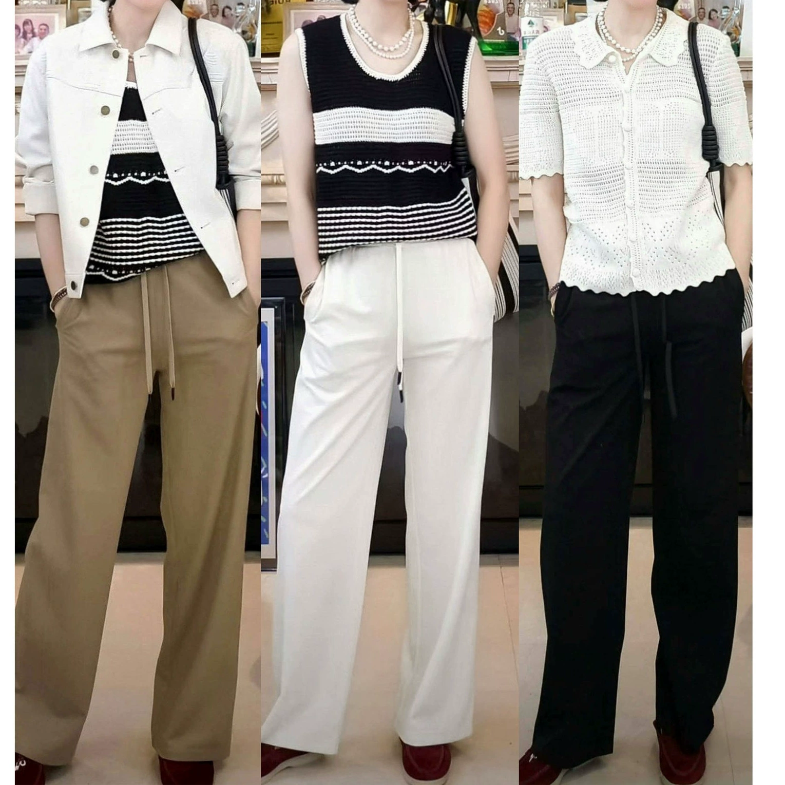 Домашние брюки Light Oxygen 60, льняные брюки из тенселя, универсальные прямые брюки с регулируемым шнурком, широкие брюки