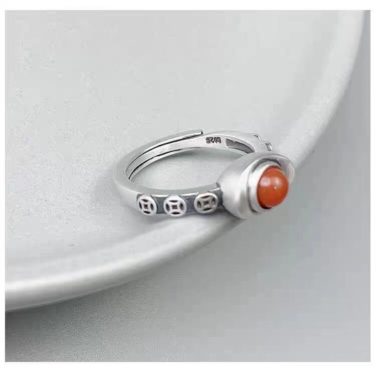 Small design retro red bar