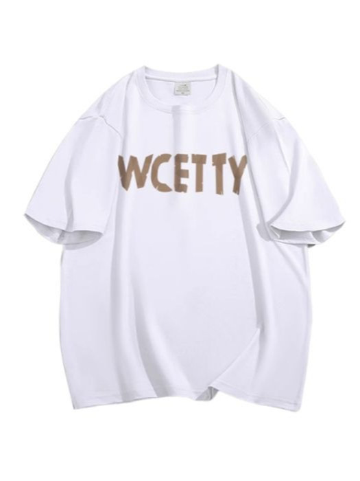 アメリカンレトロ夏黒半袖 Tシャツ女性のための 2025 新しい純粋な綿半袖ハイストリートトップデザインニッチ|undefined