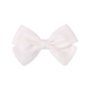 Cloth with bow, children's hairgrip, cute hair accessory, suitable for import, European style, wholesale