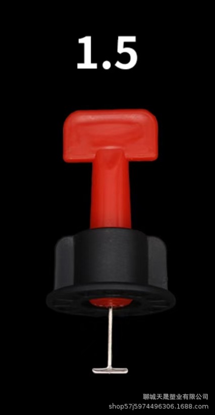 nivelación de azulejos de piso tipo T rotativo herramientas de plástico intercambiables aguja nivelación de azulejos nivelación de azulejos de pared nivelación de azulejos