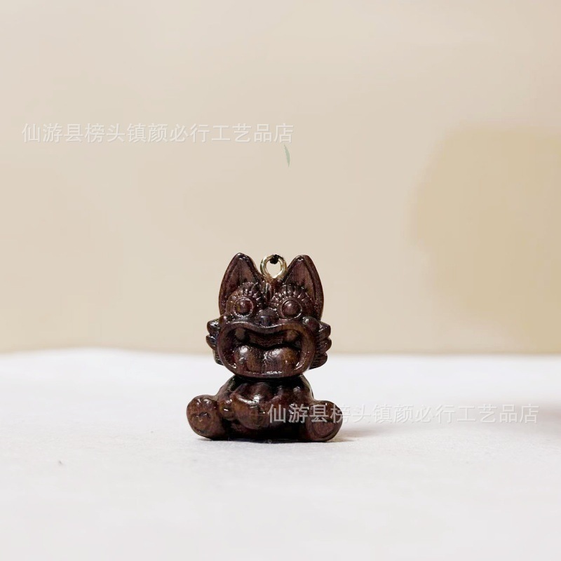 黄金白檀タイル猫霊獣工芸品観光名所ホット販売デスクトップ装飾品子猫かわいい文具ハンドピース|undefined