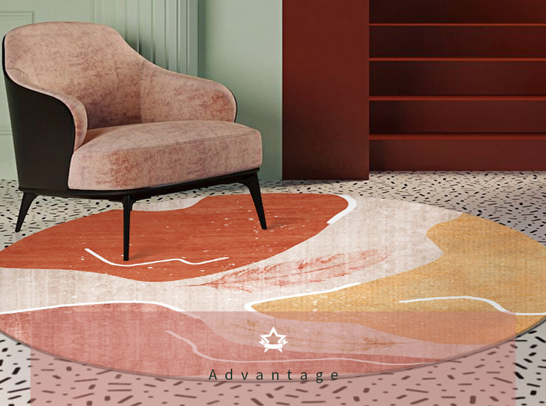 地毯,圆形地毯,客厅地毯,酒店地毯,卧室地毯,印花地毯,轻奢地毯,茶几毯,沙发毯