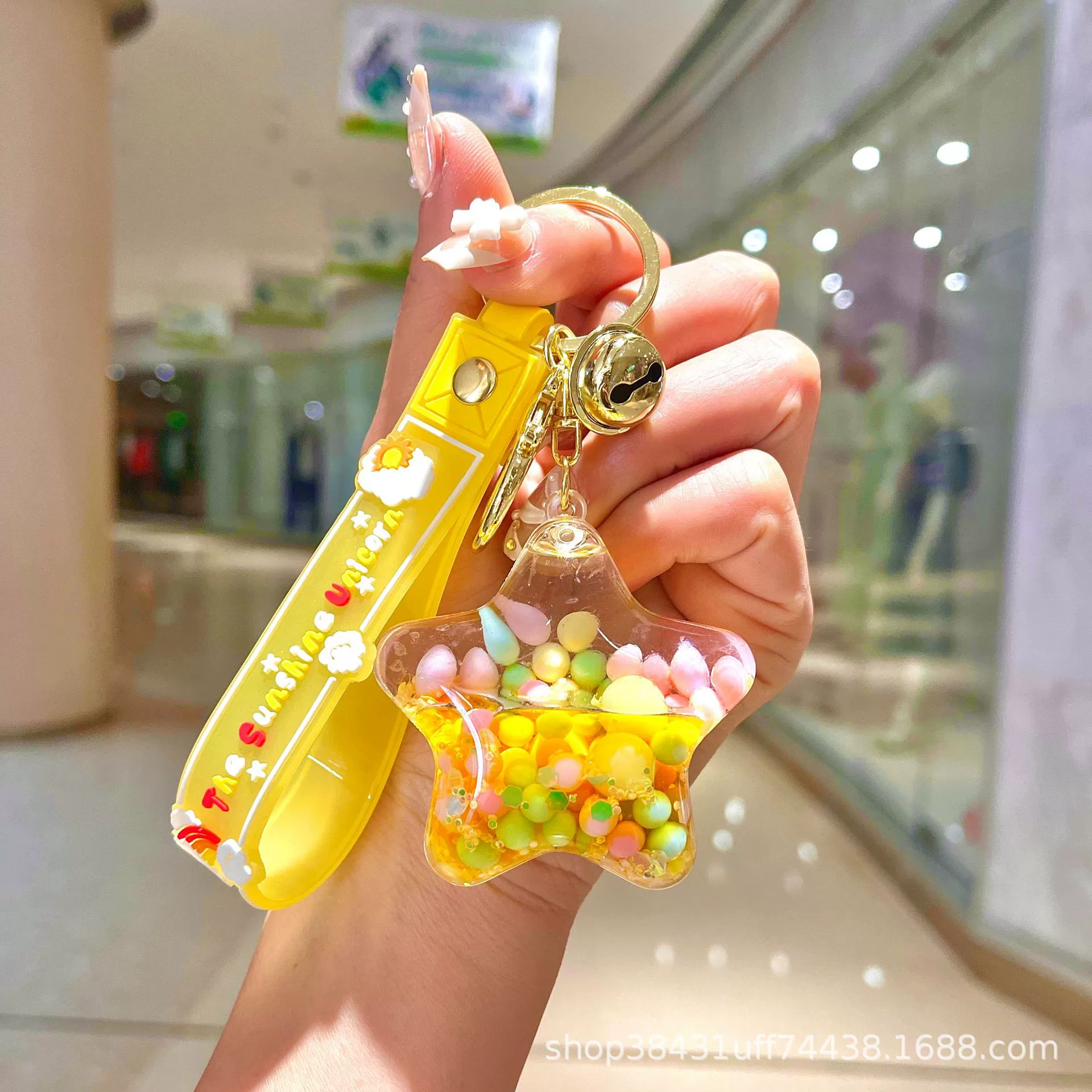 Acrylic keychain, pendant for keys