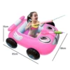 Children's pink water spray car