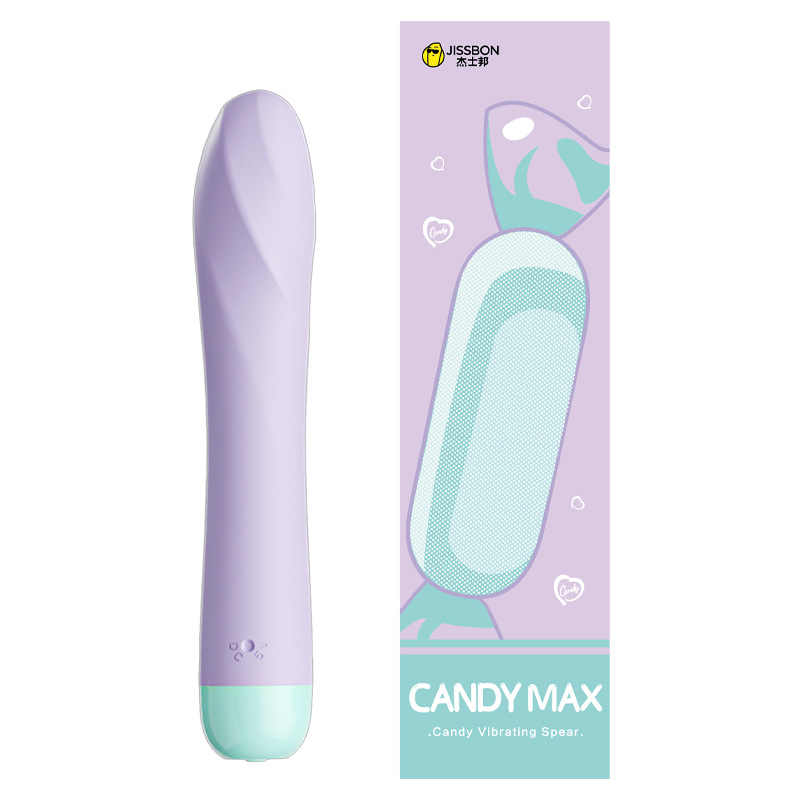 杰士邦Candy Max系列酥糖震动棒十频强震女用按摩棒自慰器具情趣