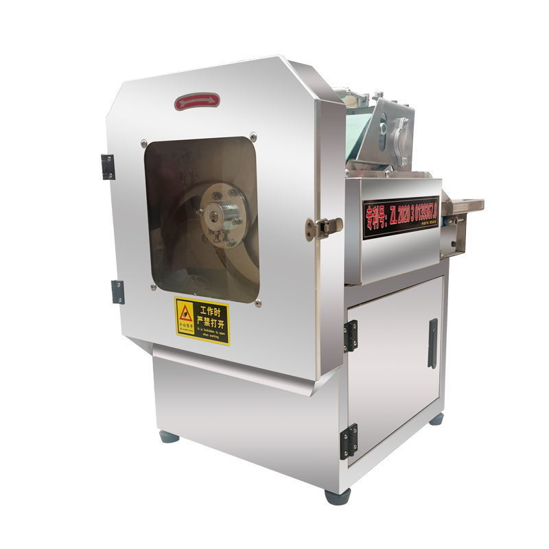 Máquina de corte de verduras multifuncional comedor comercial automático para cortar cebollas de puerro picante cortador de anillo de chile