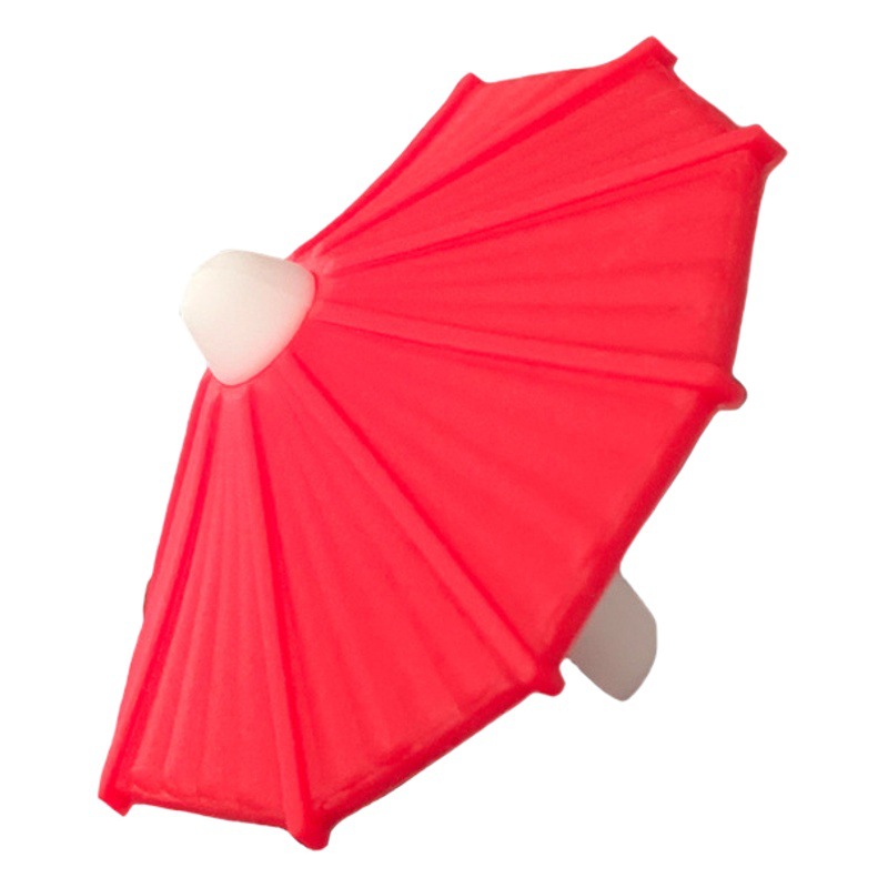 Paraguas creativo copa de vino marca paraguas de silicona Tipo Identificador de copa de vino taza etiqueta distintiva fuentes del partido