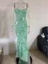 立体碎花法式时尚连衣裙