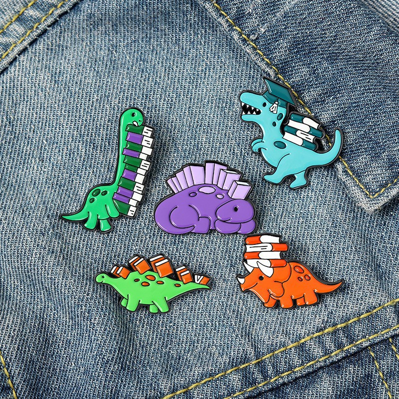 9g Weight Brooches Classification Daily Occasion Alloy Material Cartoon Character Pattern Unisex Gender Enamel Design Fashion Style Fashion Pin Cartoon Character Alloy Enamel Unisex Brooches 5