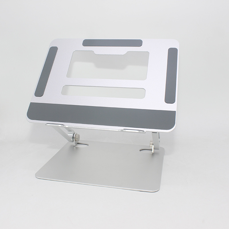 Laptop extra large thickened bracket aluminum alloy double support adjustable adjustable desktop office bracket