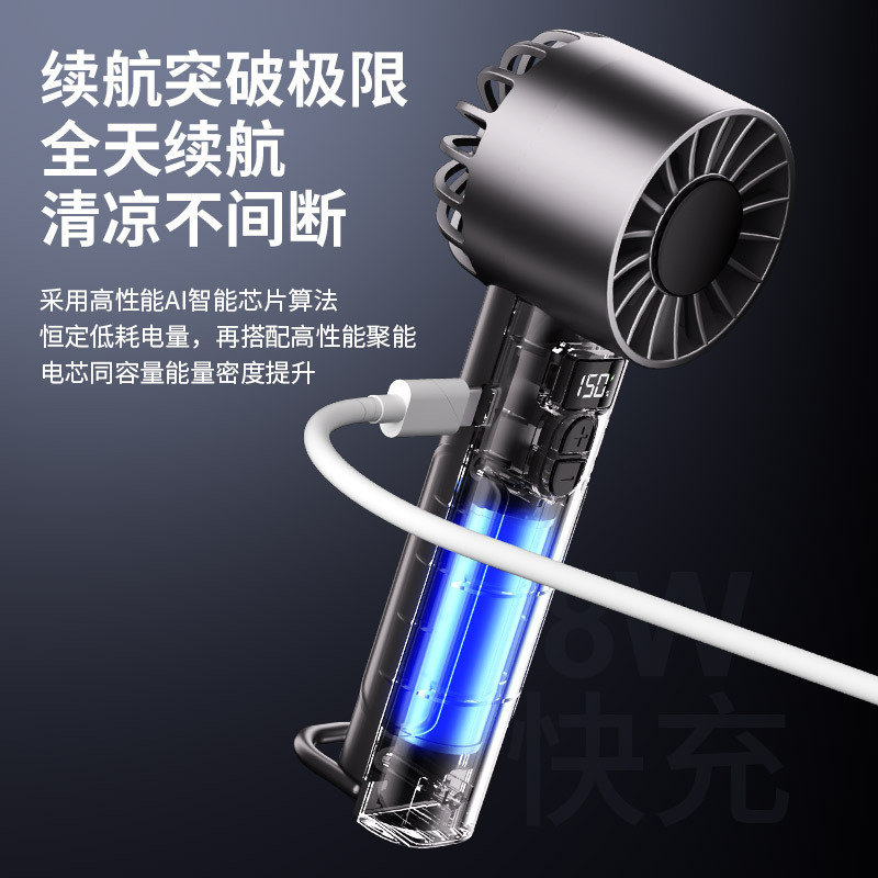国境を越えた外国貿易新しいハンドヘルドファン 150 スピードミニファン USB 充電ポータブルホームデスクトップ小型ファン|undefined