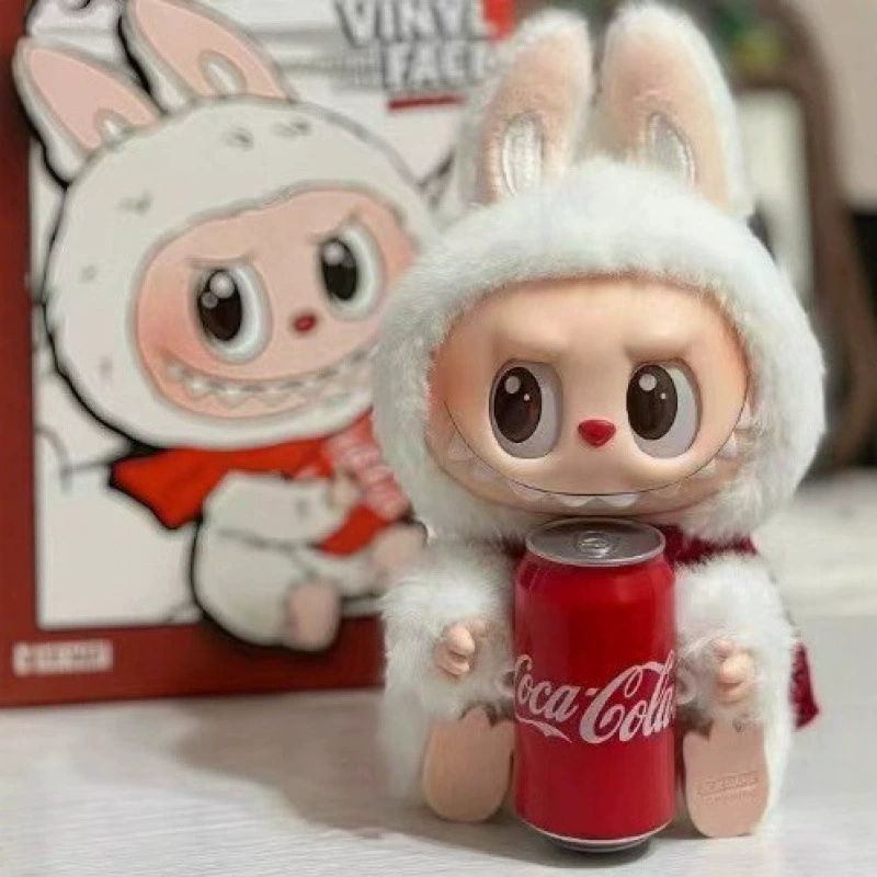 Плюшевая кукла Bubble Labub (в наличии), быстрая доставка, трогательная слепая коробка, эластичное лицо, модная игрушка, подарок, отечественная версия