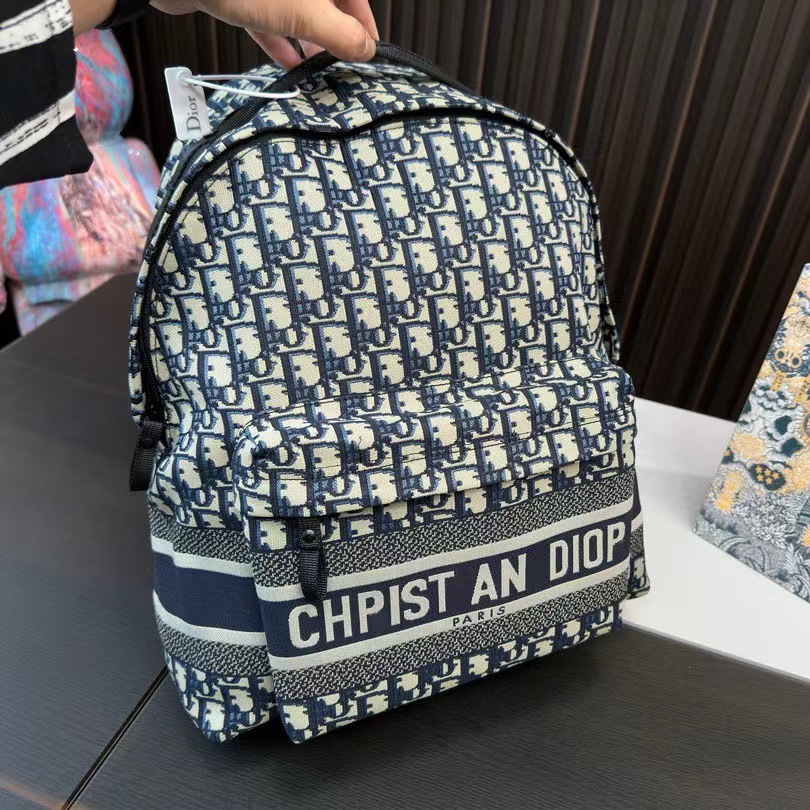 Nueva mochila para hombres y mujeres, bolsa de viaje jacquard de lona, mochila escolar para estudiantes de gran capacidad, mochila, bolso bordado de moda