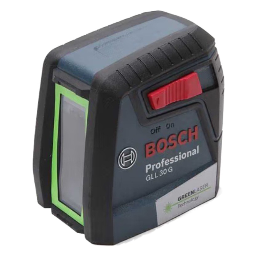BOSCH GLL30G alta precisión láser instrumento de marcado nivel luz verde 2 líneas decoración del hogar DIY