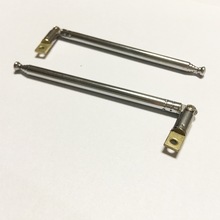 5节5273万向头拉杆防盗主机天线 不锈钢伸缩拉杆天线伸缩管