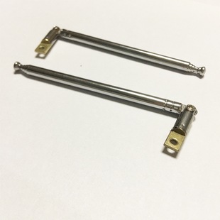 5-section 52.73 million-head pull rod anti-theft host antenna stainless steel telescopic pull rod antenna telescopic tube