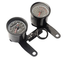 改装摩托车仪表支架复古太子总成转速表指针码表里程表机械套装