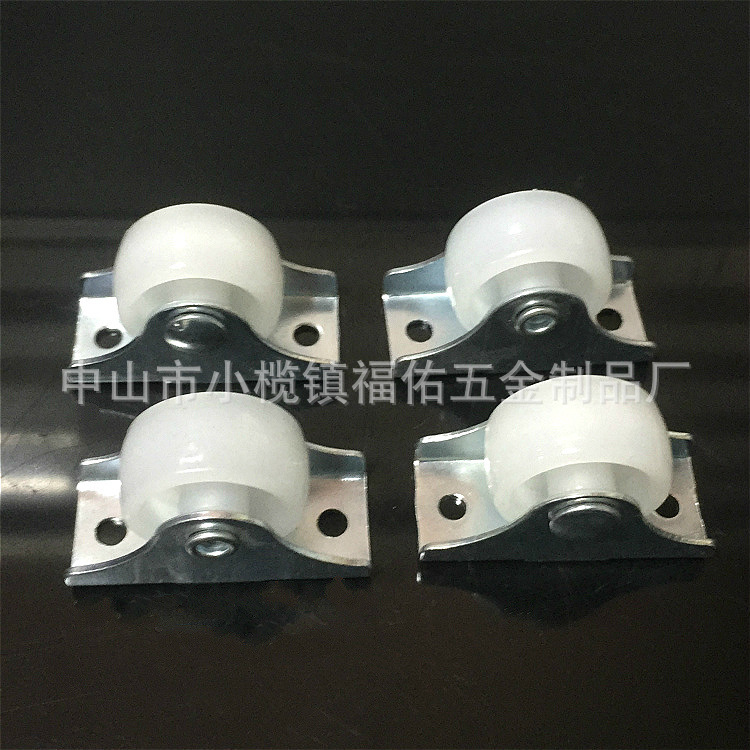 直供1寸PP导轨脚轮轻型PP脚轮1.5寸1.25寸2寸2.5寸3寸福佑脚轮厂