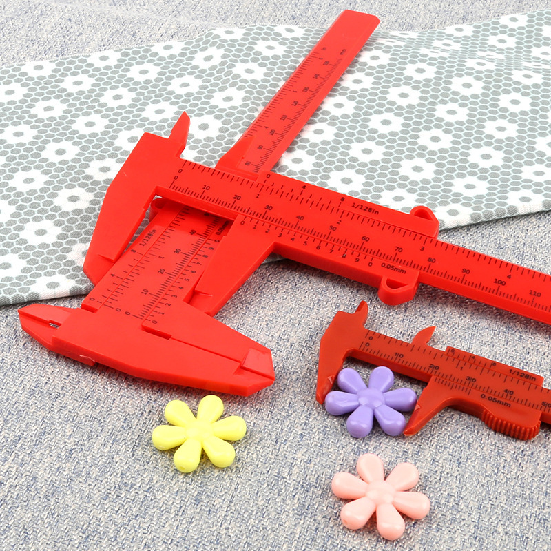 ✅塑料游标卡尺 数显数字卡尺迷你文玩卡尺学生游标尺0-150 测量