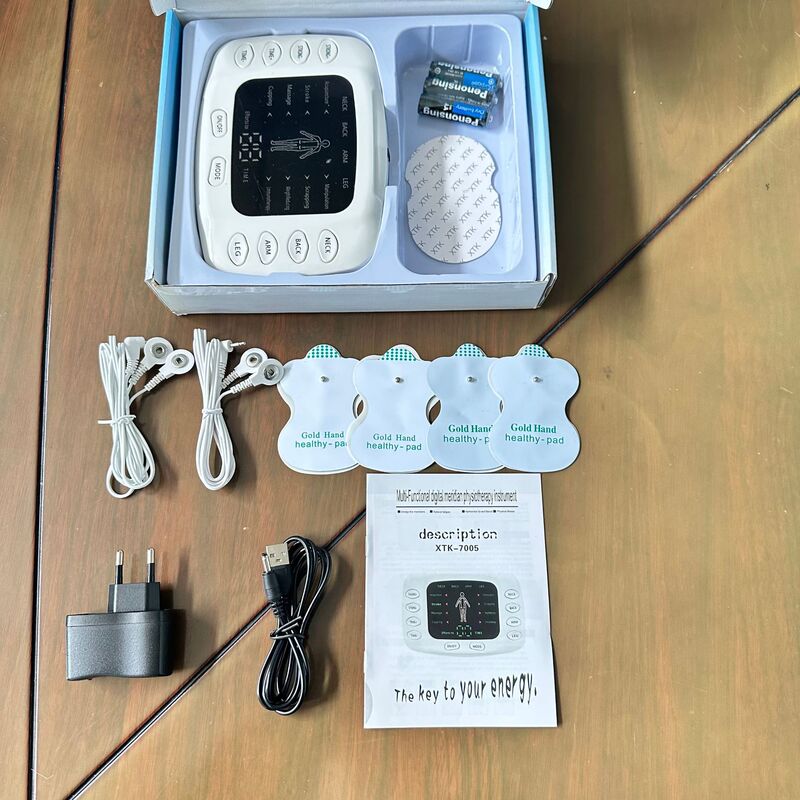 メーカー在庫あり クロスボーダー中周波パルス理学療法器具 カラー画面デュアル出力マッサージャー 電子鍼マッサージャー|undefined