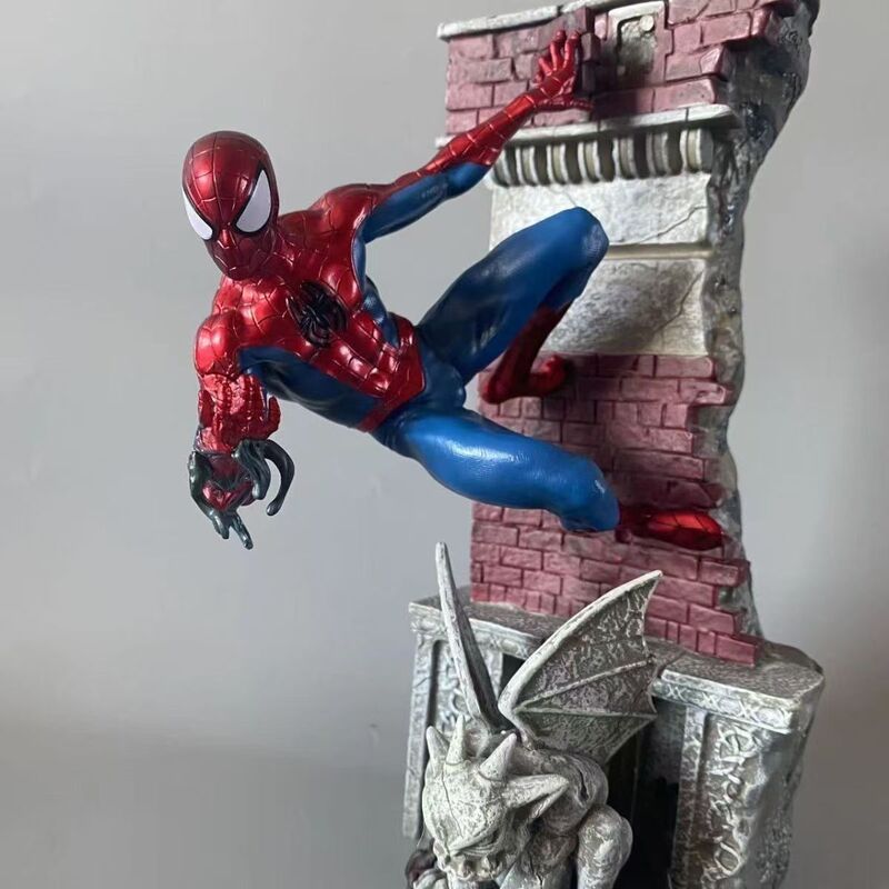 マーベル ヒーローズ エクスプレス フィギュア DXG スパイダーマン モデル GK スパイダーマン像アベンジャーズ装飾品ギフト|undefined