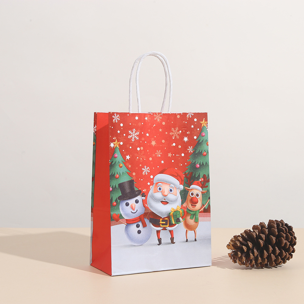 Gift Bags Event & Party Supplies Christmas Nordic Style Modern Style Santa Claus Snowman Kraft Paper Party Festival Gift Wrapping Supplies Gift Bags