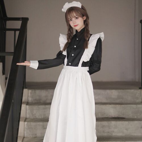 Men wear maid outfits, women dress up, cosplay costumes, cute Lolita transvestite cafe cross-dressing