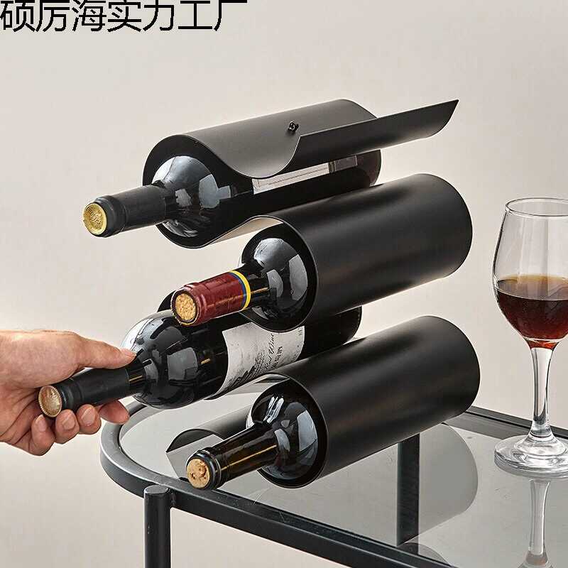 Скандинавский современный креативный бар, абстрактные украшения для красного вина, винный светильник, роскошный винный шкаф для гостиной